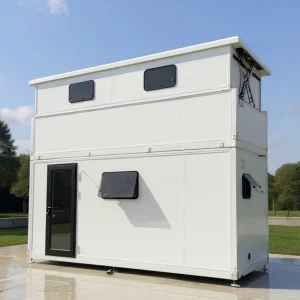 17x7 ft Tiny House with Lift Loft